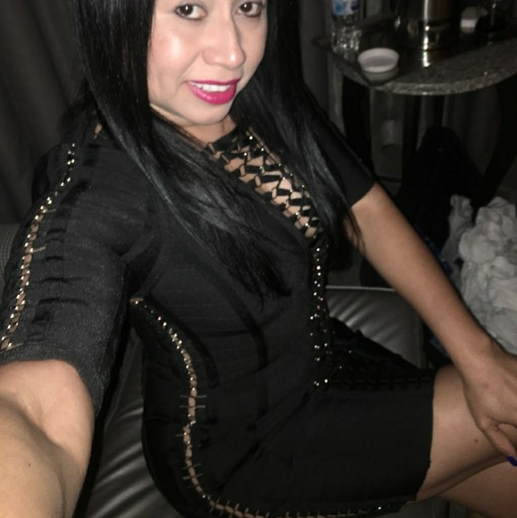 Wow Couture black super sexy dress size M - Picture 3 of 8